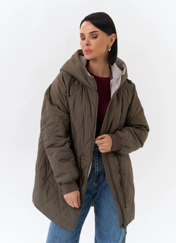 Женская куртка с капюшоном 