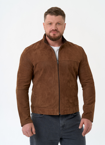 Мужская двухсторонняя куртка из натуральной замши Мужская двухсторонняя куртка из натуральной замши