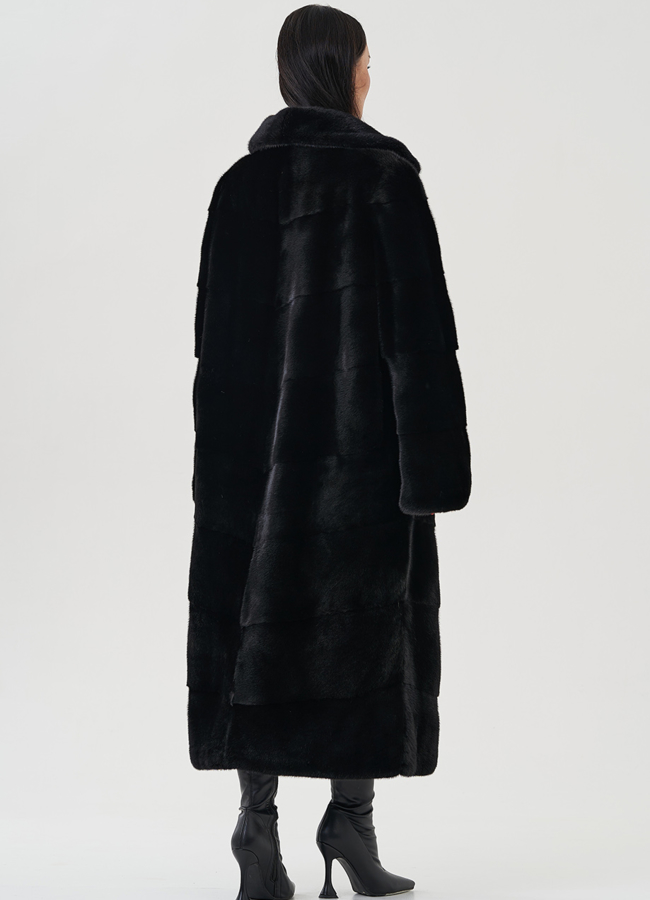 Шуба из аукционного меха норки модель № 81370 в кредит