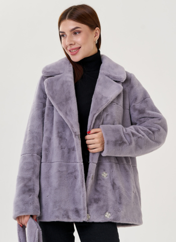 Куртка женская из искусственного меха 