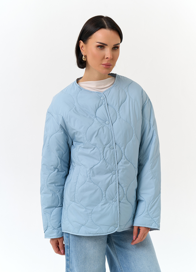 Женская утепленная куртка  модель № 32756 универмаг малина