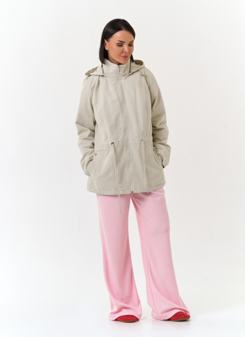 Женская ветровка с капюшоном