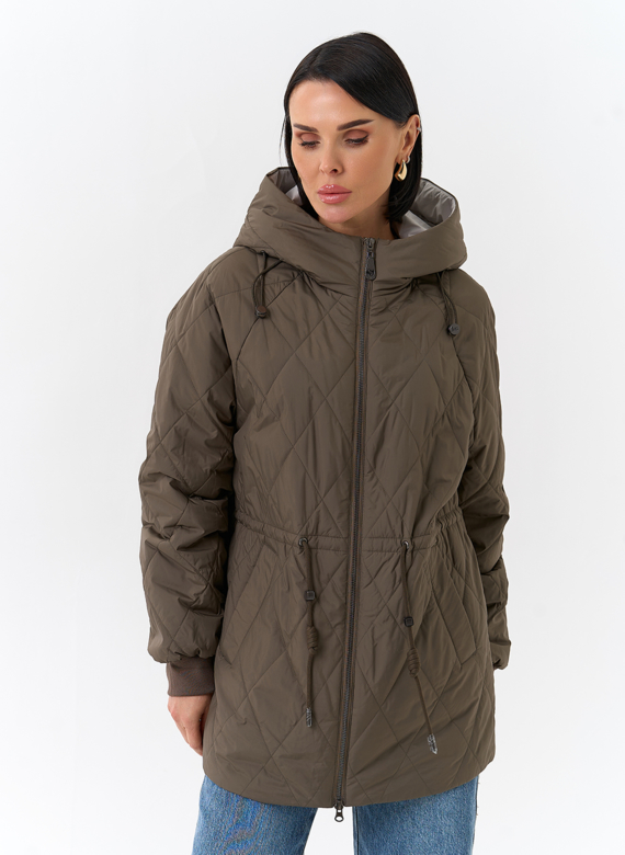 Женская куртка с капюшоном 