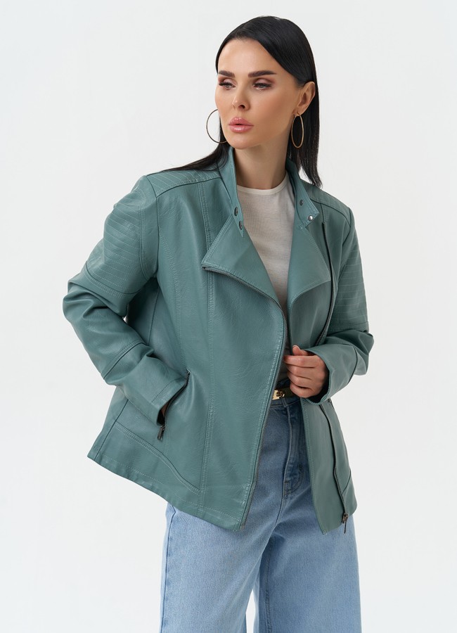 Куртка женская из эко кожи модель № 30383 универмаг малина