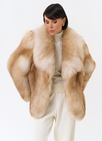 Куртка из лисы