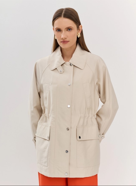 Женская ветровка парка 