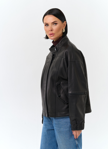 Женская куртка из натуральной кожи