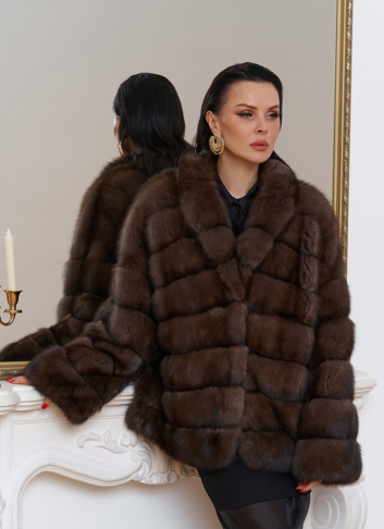 Куртка из баргузинского соболя