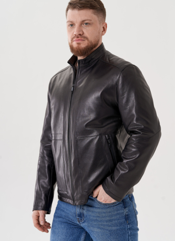 Мужская кожаная куртка 