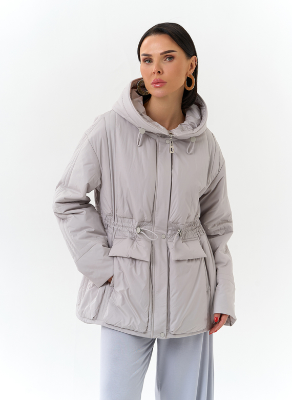 Женская куртка с капюшоном 