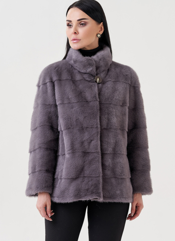 Шуба из норки 